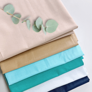 Tkanina bawełniana jednokolorowa – naturalny komfort i ponadczasowy styl