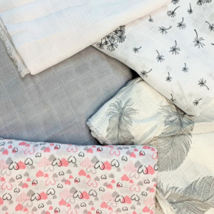 Muślin bawełniany – naturalna tkanina na lato i do domu