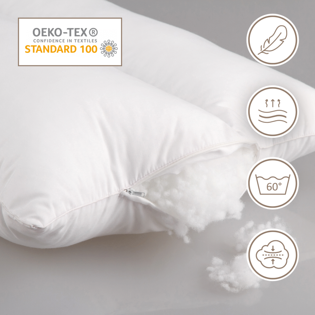 Wypełnienie do poduszek – kulki silikonowe i wkłady antyalergiczne