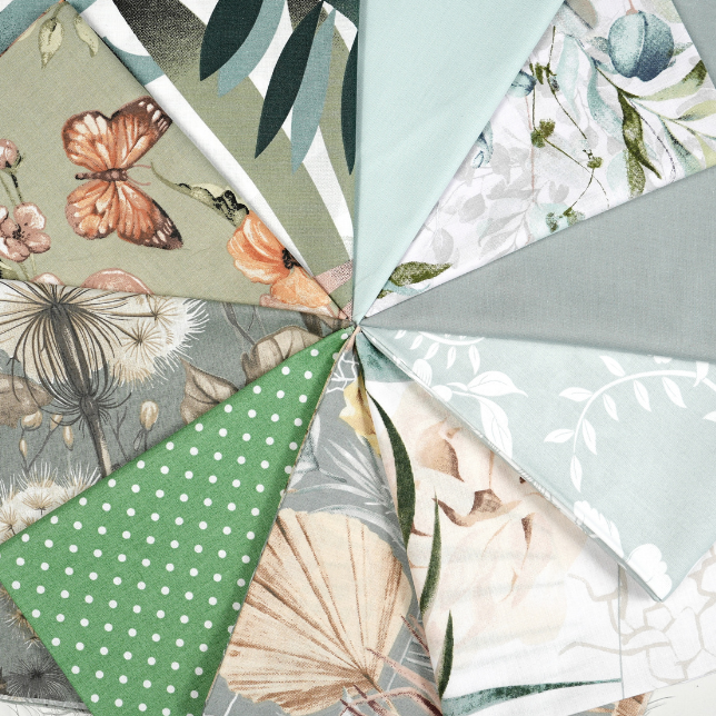 Pościelowa bawełna wzorzysta 160cm i 220cm na metry